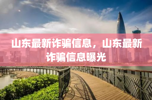 山东最新诈骗信息，山东最新诈骗信息曝光中山市多米克自动化设备有限公司
