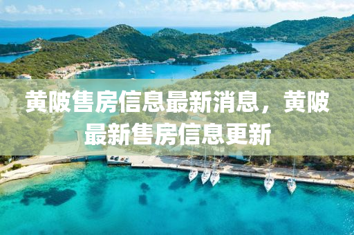 黄陂售房信息最新消息，黄陂最新售房信息更新中山市多米克自动化设备有限公司