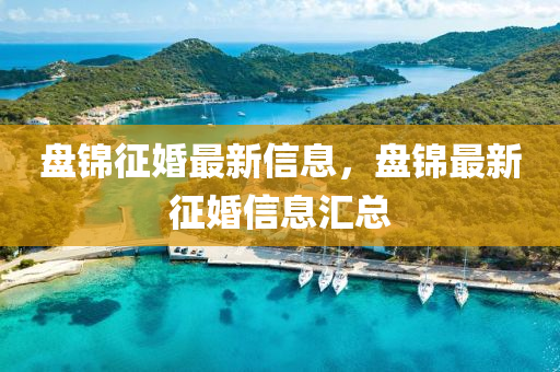 盘锦征婚最新信息，盘锦最新中山市多米克自动化设备有限公司征婚信息汇总