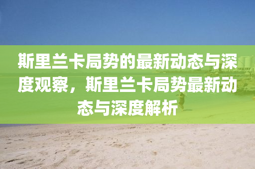 斯里兰卡局势的最新动态与深度观察，斯里兰卡局势最新动态与深度解析中山市多米克自动化设备有限公司