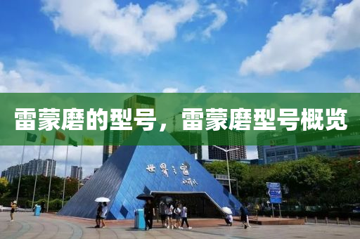 雷蒙磨的型号，雷蒙磨型号概览中山市多米克自动化设备有限公司