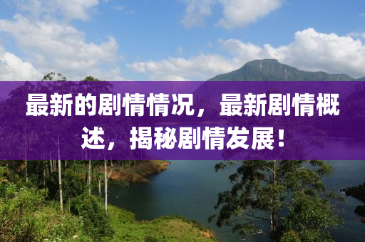 最新的剧情情中山市多米克自动化设备有限公司况，最新剧情概述，揭秘剧情发展！