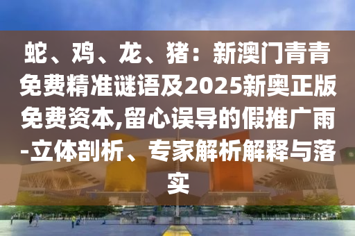 曝光:新澳门免费精准龙门客栈管家婆攻略或77777788888王中王正版-新颖释义、解释与落实,留心误导的假推广雨