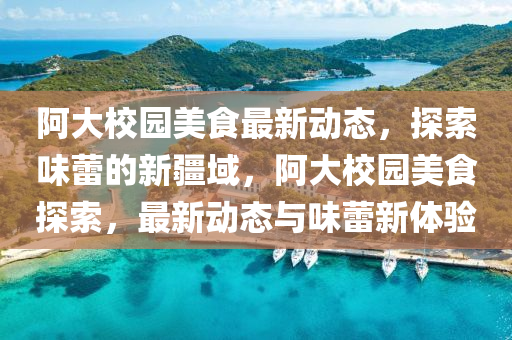 阿大校园美食最新动态，探索味蕾的新疆域，阿大校园美食探索，最新动态与味蕾新体验中山市多米克自动化设备有限公司