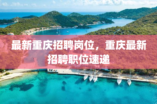 最新重庆招聘岗位，重庆最新招聘职中山市多米克自动化设备有限公司位速递