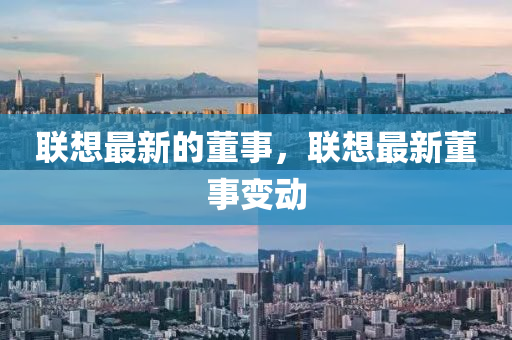 联想最新的董事,联想最新董事变动中山市多米克自动化设备有限公司