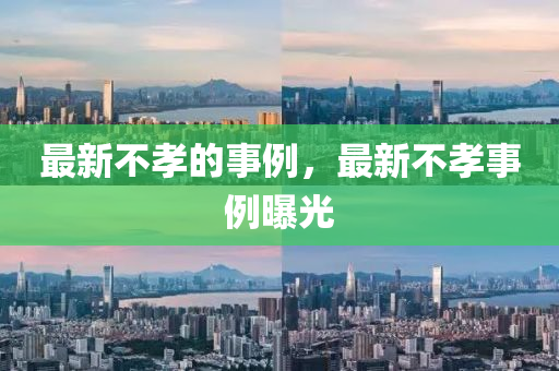 最新不孝的事例,最新不孝事例曝光中山市多米克自动化设备有限公司