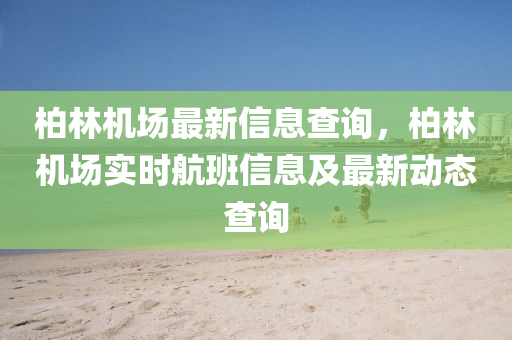 柏林机场最新信息查询，柏林机场实时航班信息及最新动态查询
